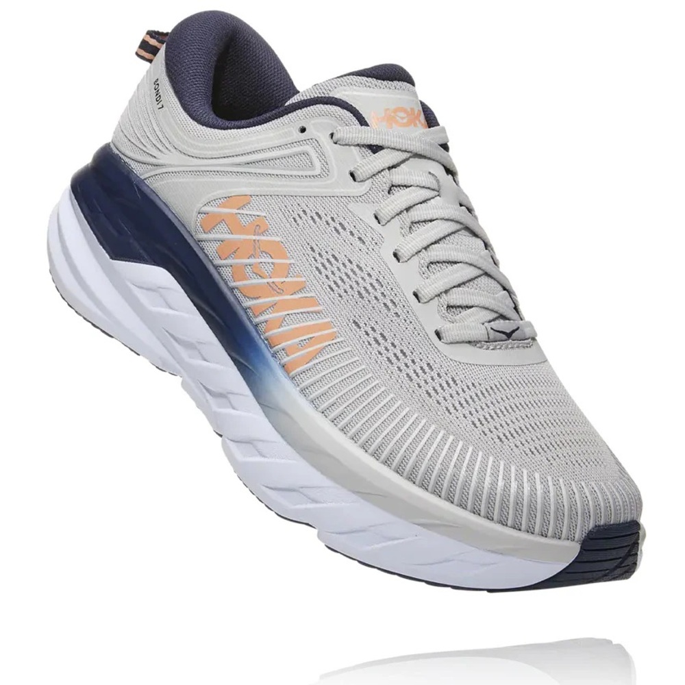 Hoka Women’s Bondi 7 Lunar Rock/Black Iris